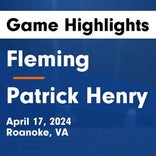 Soccer Game Recap: Patrick Henry vs. Christiansburg