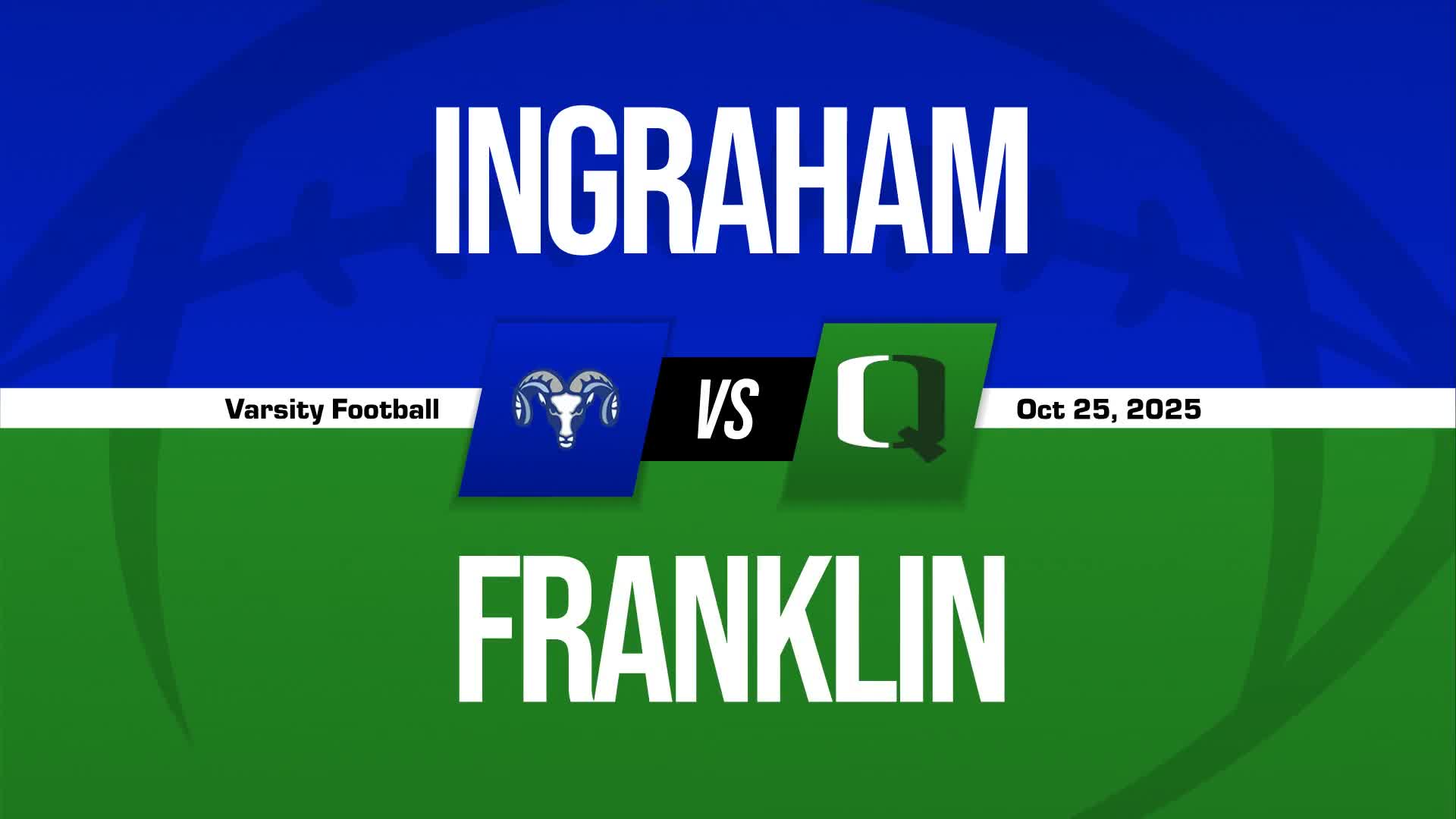 Football Recap: Ingraham Does not Make It Easy on Franklin's Pas