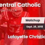 Football Game Recap: Lafayette Christian Academy vs. Central Cat