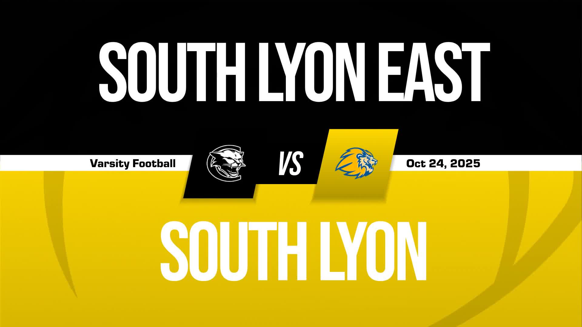 Football Game Preview: South Lyon East Cougars vs. South Lyon Lions + How To Watch