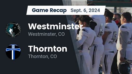 Football Game Preview: Thornton Heads Out