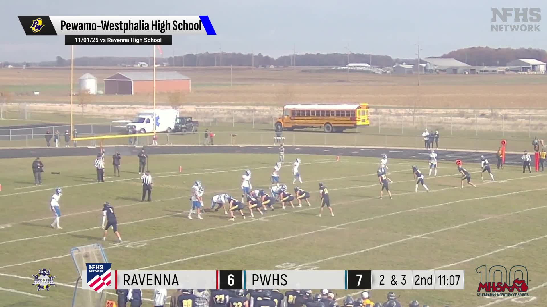 Football Recap: Ithaca Falls Short of Pewamo-Westphalia in the Playoffs + How To Watch
