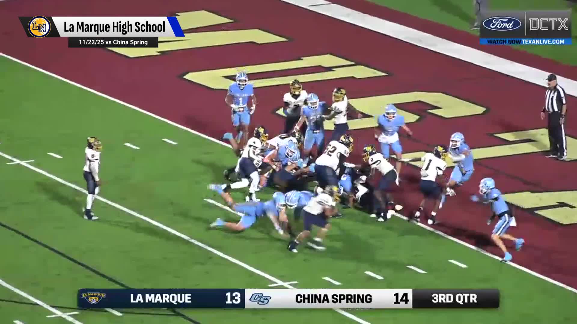 Football Recap: La Marque Takes a Loss + How To Watch