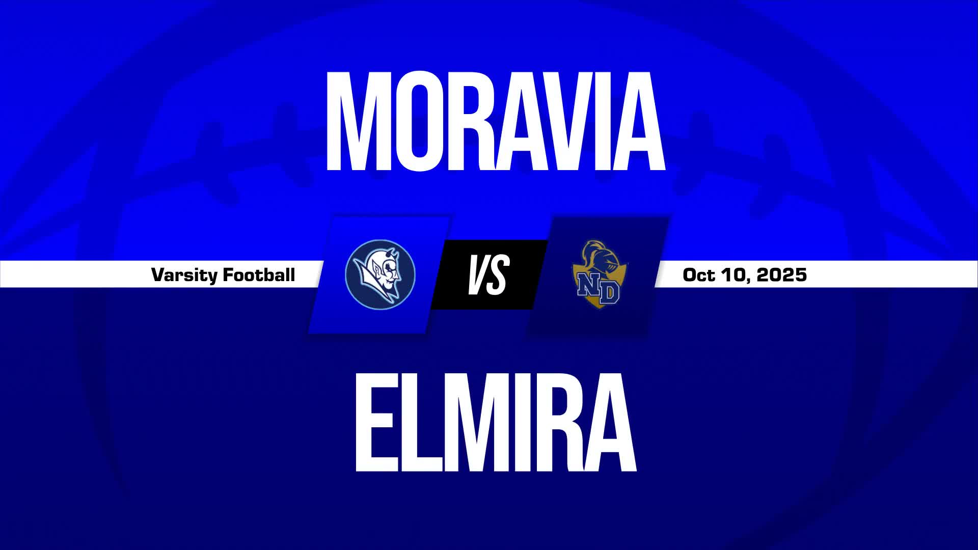 Football Recap: Moravia Comes Up Short in High-Profile  Game with Unatego/Franklin