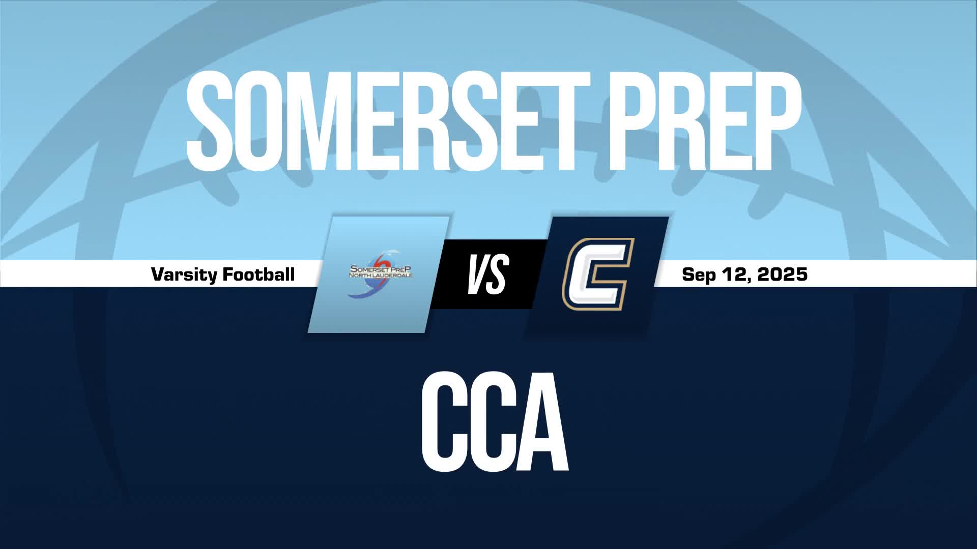Football Game Preview: Somerset Prep vs. Somerset Academy Panthers