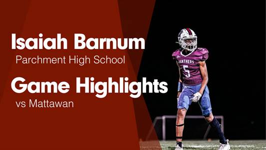 Isaiah Barnum Game Report: @ Kellogg