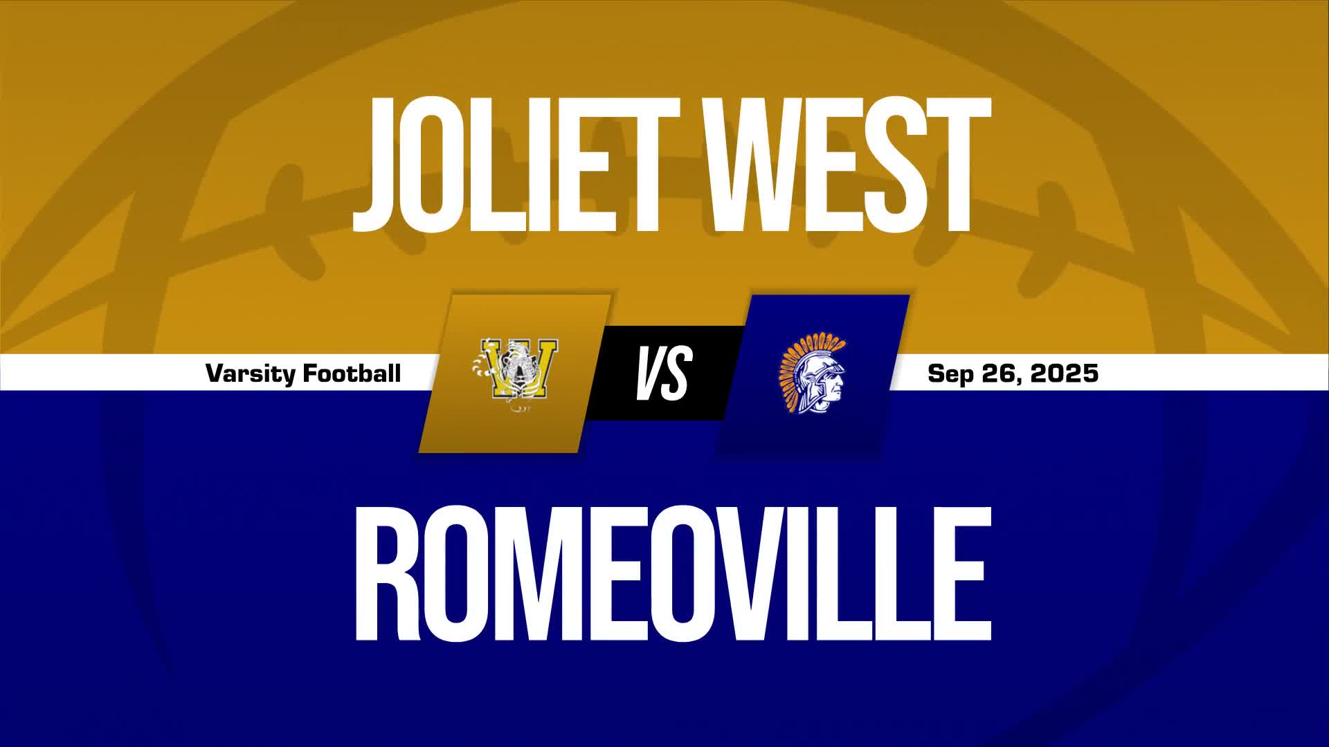 Football Recap: Joliet West Takes a Loss