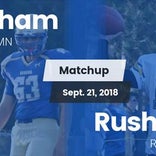 Football Game Recap: Braham vs. Rush City