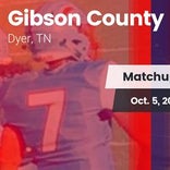 Football Game Recap: Gibson County vs. Union City