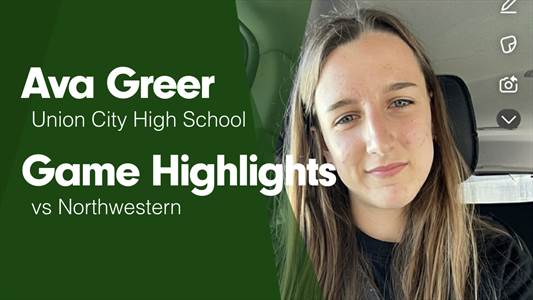 Ava Greer Game Report: vs Eisenhower