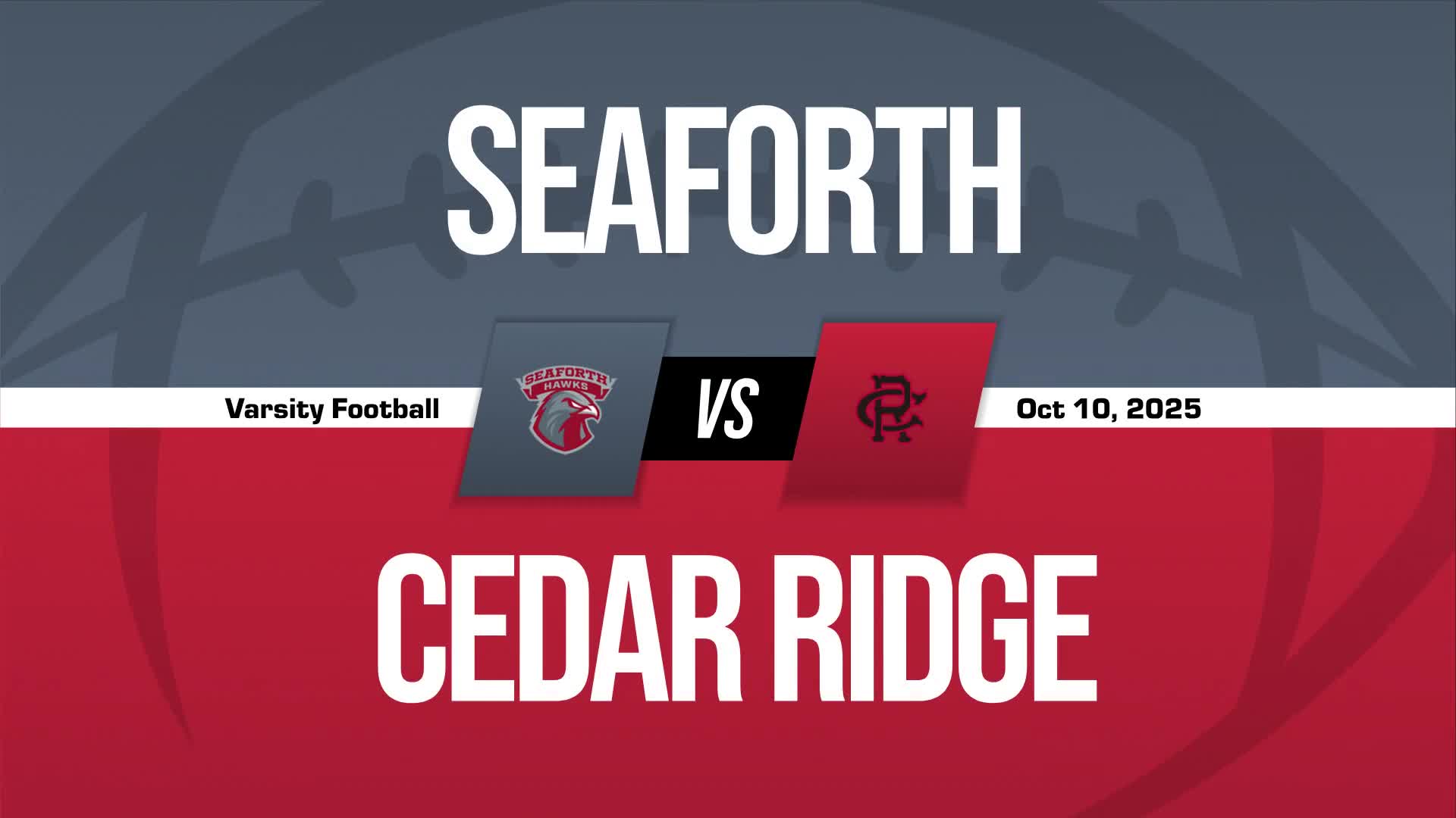 Football Recap: Seaforth Picks Up Third Consecutive  Win + How To Watch