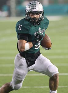 John Cooley scores on a 19-yard run
in the third quarter.