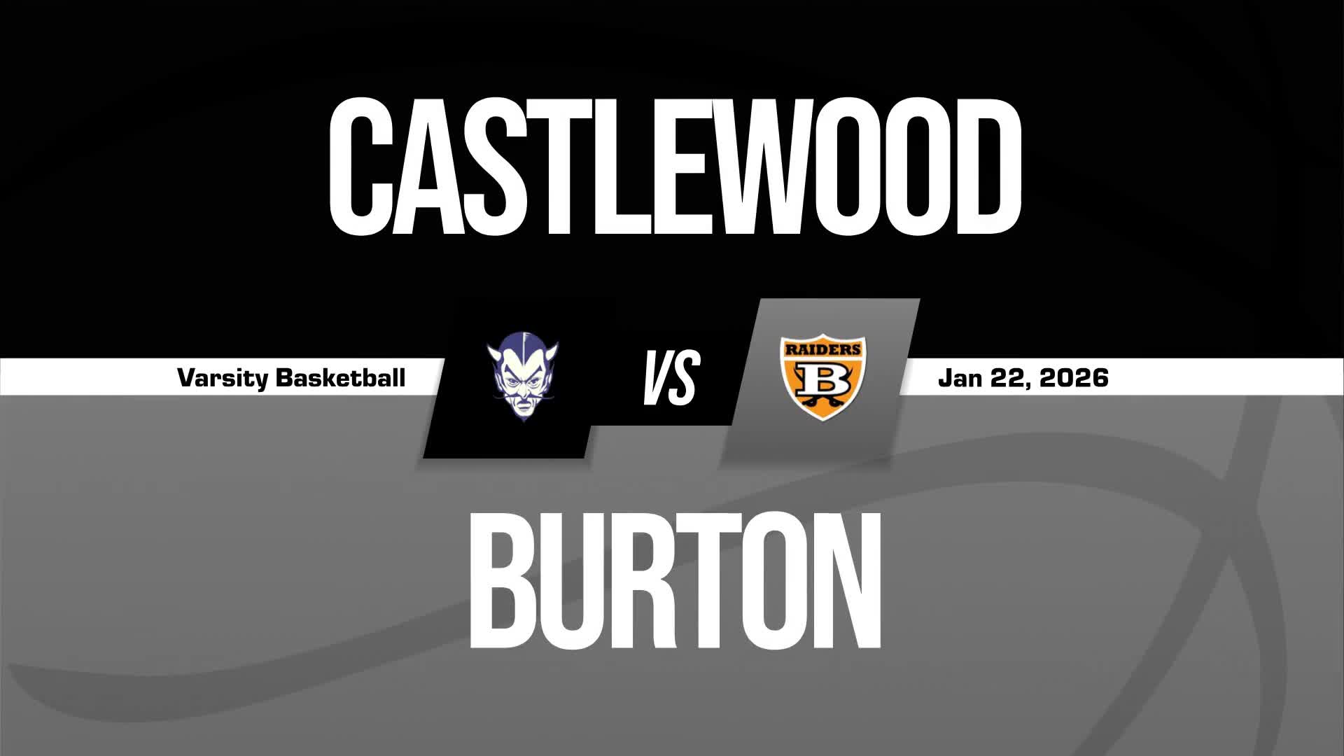Basketball Recap: Castlewood Wins Going Away Against J.I. Burton