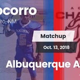 Football Game Recap: Albuquerque Academy vs. Socorro