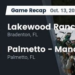 Football Game Recap: Lakewood Ranch Mustangs vs. Gibbs Gladiators