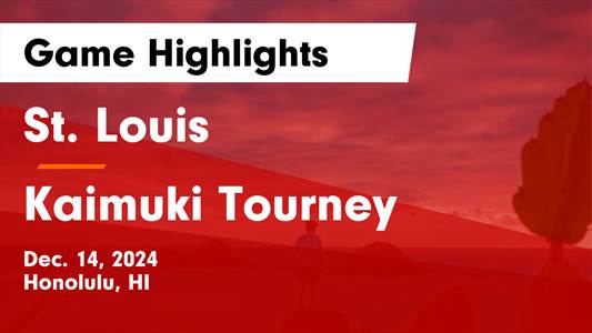 Basketball Game Preview: St. Louis Crusaders vs. 'Iolani Raiders