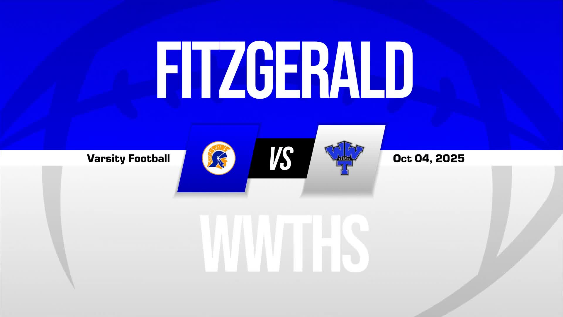 Football Recap: Fitzgerald Piles Up the Points Against Grosse Po