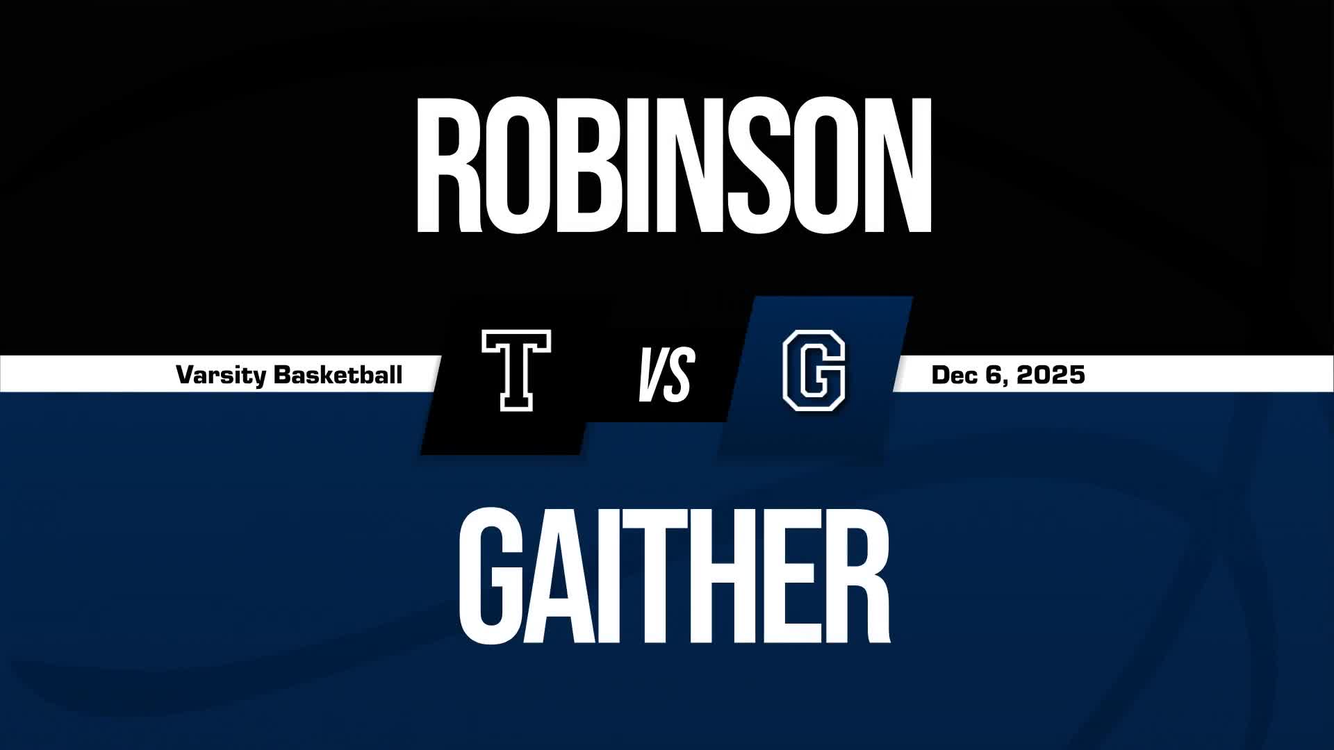 Basketball Recap: Robinson Skates Past Gaither with Ease