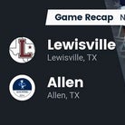 Football Game Recap: Lewisville Farmers vs. Allen Eagles