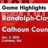 Basketball Game Recap: Calhoun County Cougars vs. Terrell County Greenwave