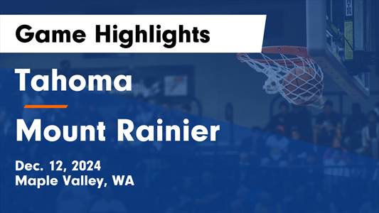 Basketball Recap: Tahoma Snaps Six-Game Streak of Losses at Home