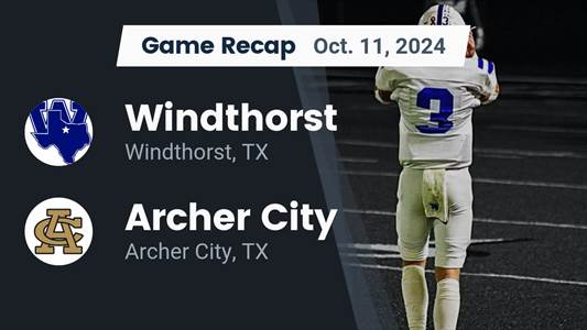 Football Recap: Windthorst Skates Past Haskell with Ease