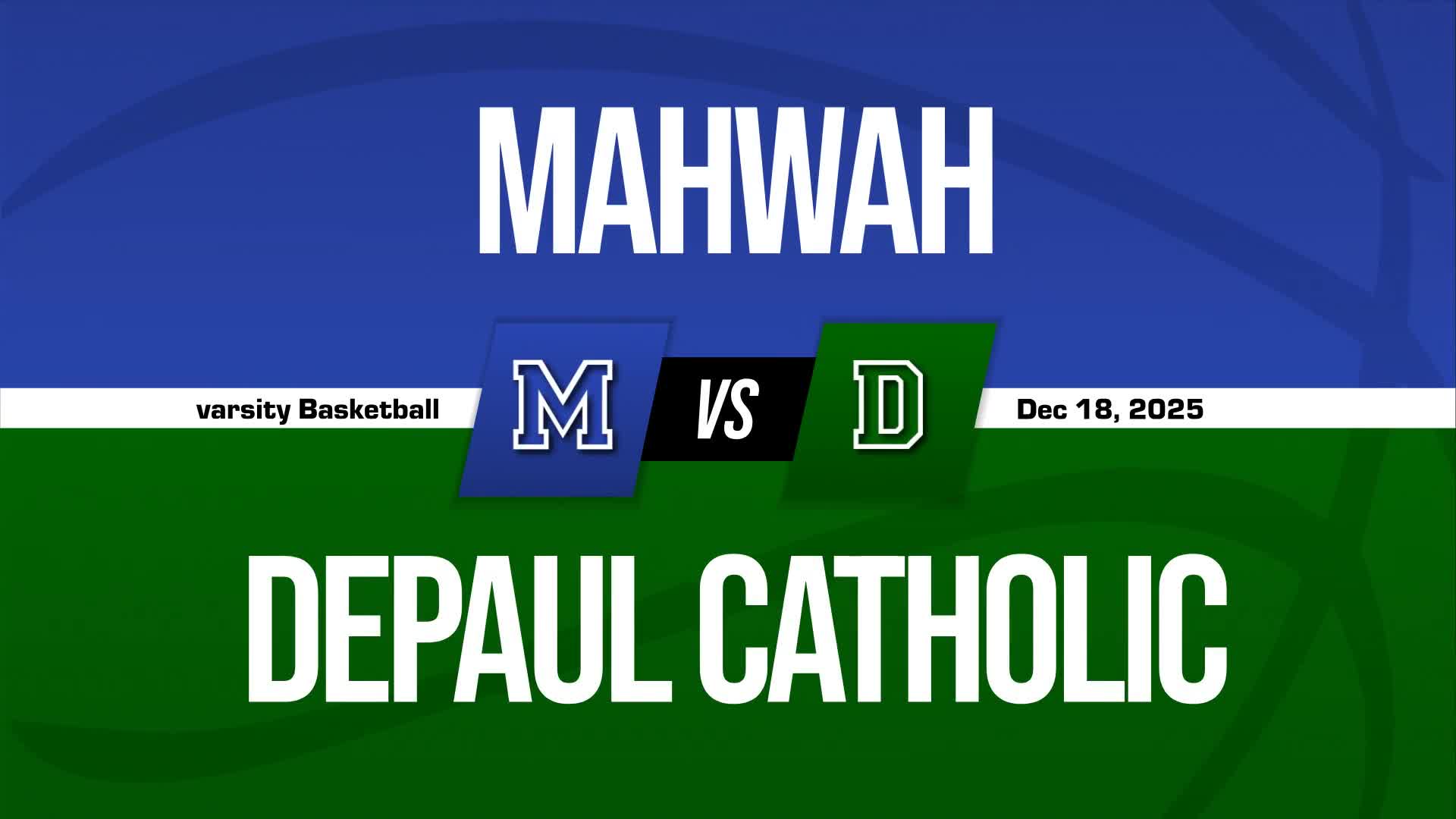 Basketball Recap: Depaul Catholic Skates Past West Milford with 