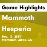 Soccer Game Preview: Mammoth vs. East Bakersfield