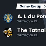 Tatnall beats DuPont for their sixth straight win