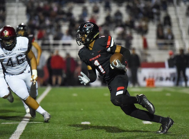 Centennial wide receiver Gary Bryant leads the host Huskies against St. John Bosco on Friday.