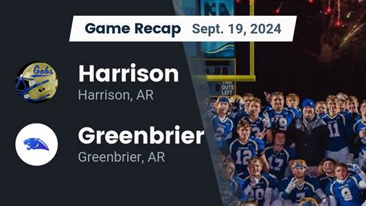 Football Game Preview: Harrison Goblins vs. Alma Airedales