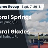 Football Game Preview: Coral Glades vs. Taravella