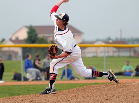 Max Kuhns is a football star. But baseball is the sport he plans on pursuing in college.