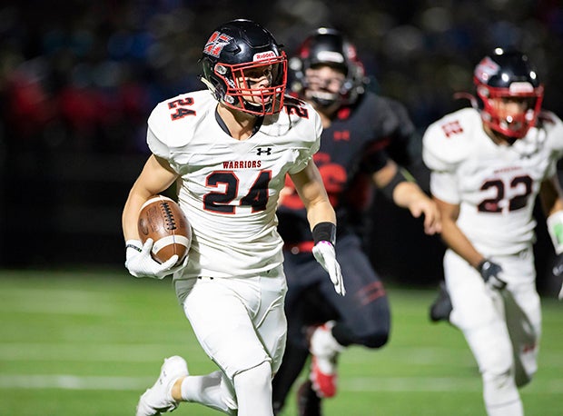 Muskego defensive back Hunter Wohler has committed to Wisconsin. He is the state's No. 2 overall prospect. 