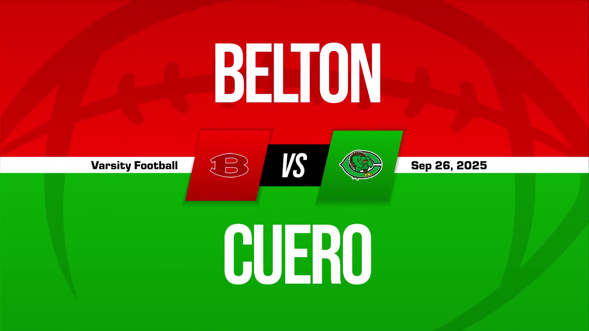 Football Recap: Cuero Gets the Win