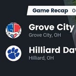 Grove City have no trouble against Hilliard Davidson
