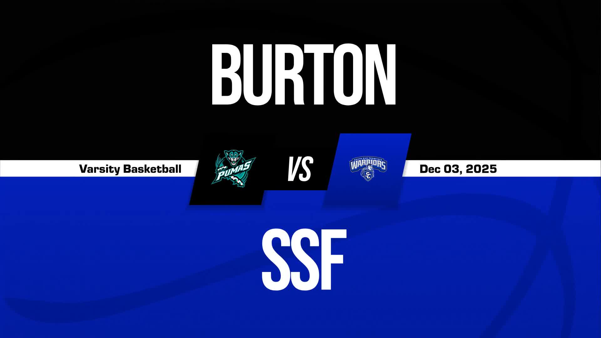 Basketball Recap: Burton Skates Past San Francisco International with Ease