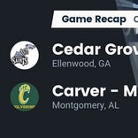 Carver Montgomery beats Lanier for their third straight win