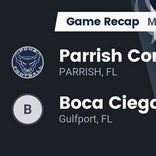 Parrish Community vs. Cypress Creek