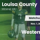 Football Game Recap: Louisa County vs. Western Albemarle