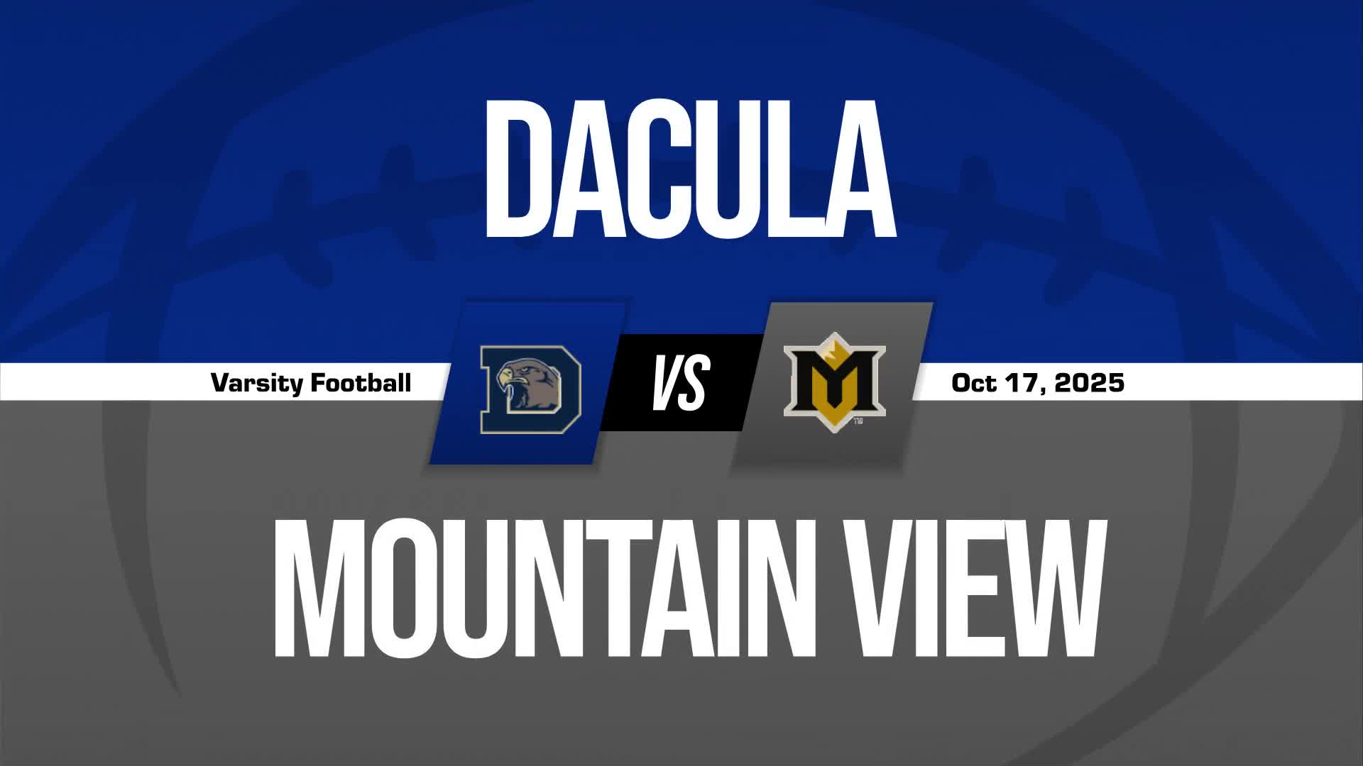 Football Recap: Mountain View Comes Up Short