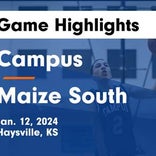 Maize South picks up 12th straight win at home
