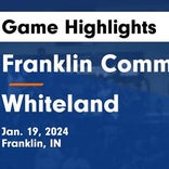 Basketball Game Recap: Whiteland Warriors vs. Franklin Community Grizzly Cubs