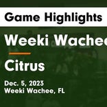 Landon Gibbs leads Citrus to victory over Weeki Wachee
