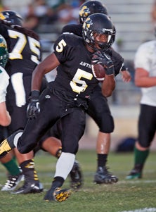 Elbert Hamilton Jr. will have his
toughest task Friday when Antioch
travels cross town to face Deer Valley.