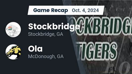Football Game Preview: Stockbridge Tigers vs. Eagle's Landing Ch