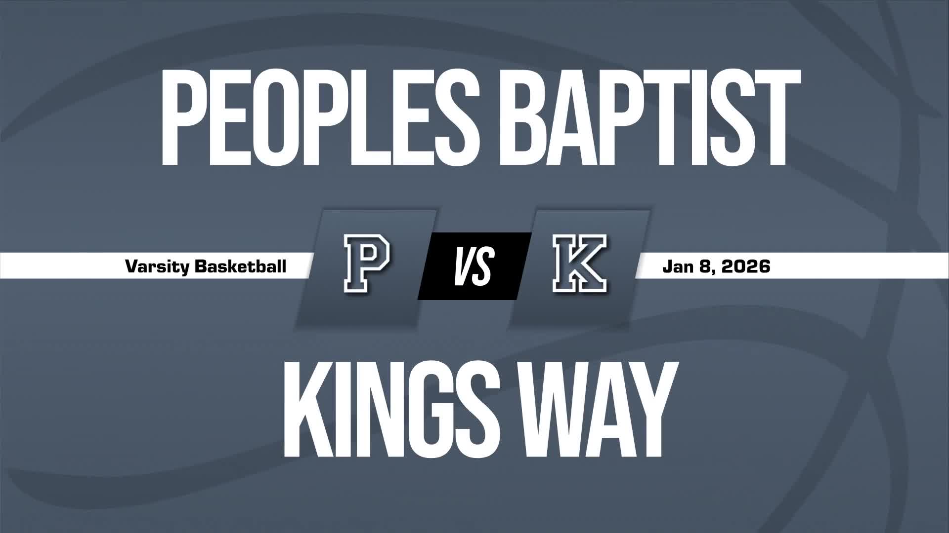 Basketball Game Preview: Peoples Baptist Academy Knights vs. Bible Baptist Christian Eagles