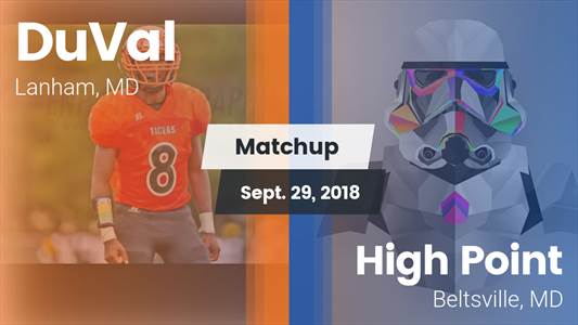 Football Game Recap: DuVal vs. High Point