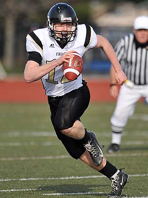 Tom Schreiber threw for 161 yards. 