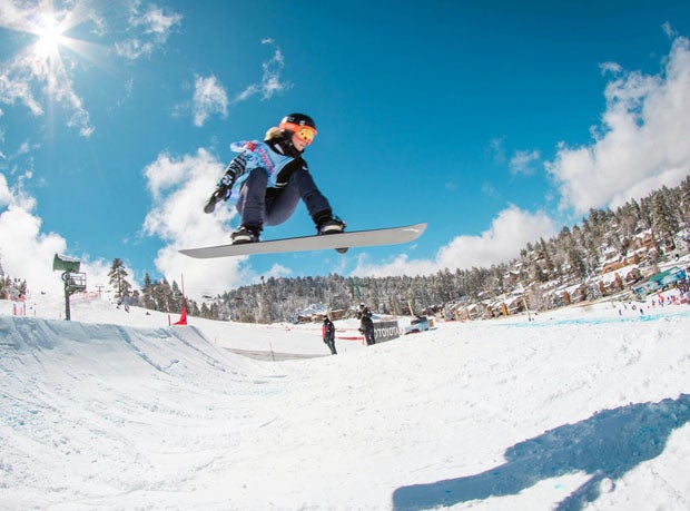 Meghan Tierney shows no fear despite breaking her back during a 2016 fall.